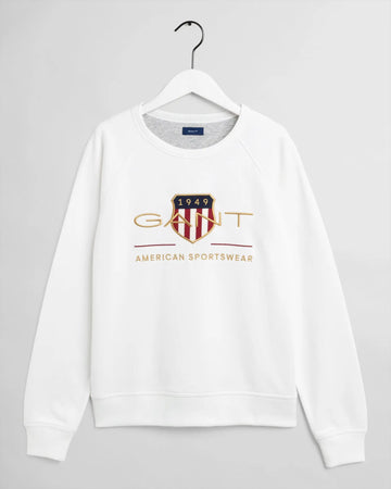 Φούτερ Archive Shield Με Λαιμόκοψη Για Έφηβους (Outlet) GANT
